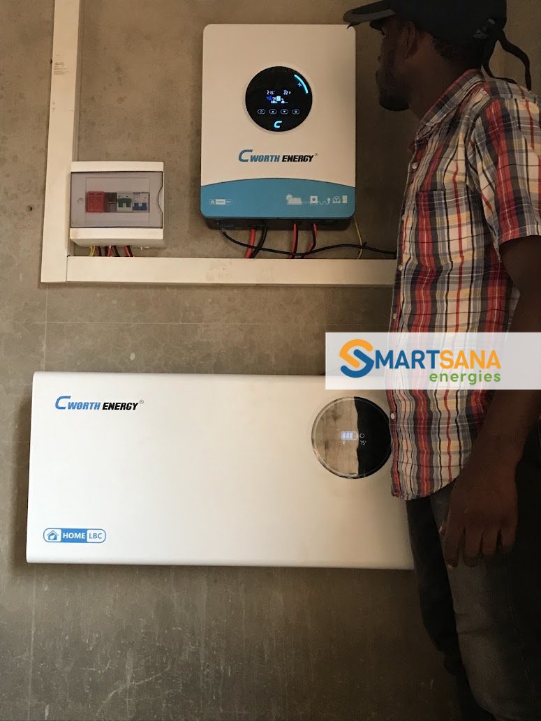 Inverter handover at commissioning