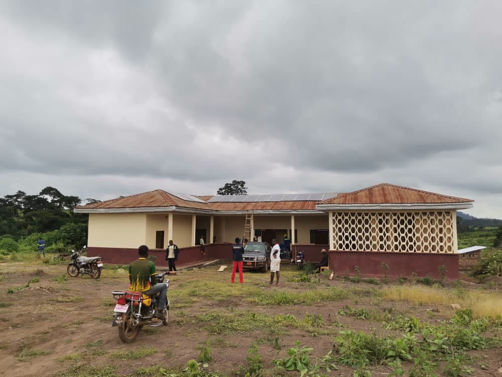 Solar power at the CSI of Gah, Ngambé-Tikar: site photo 1
