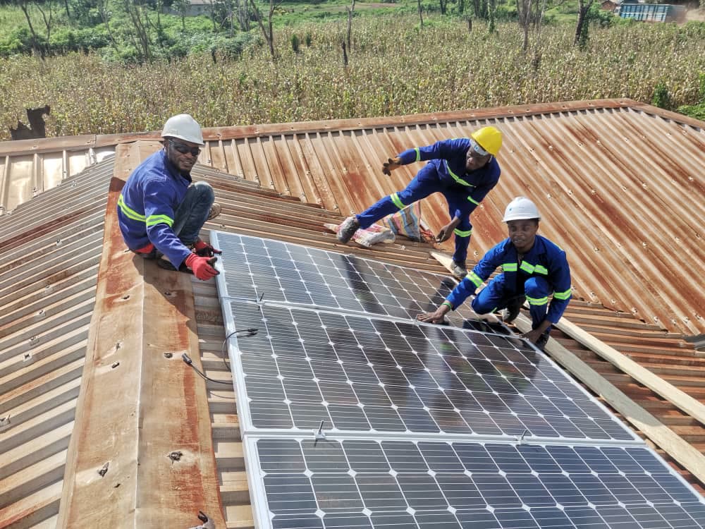 Solar power at the CSI of Gah, Ngambé-Tikar: site photo 5