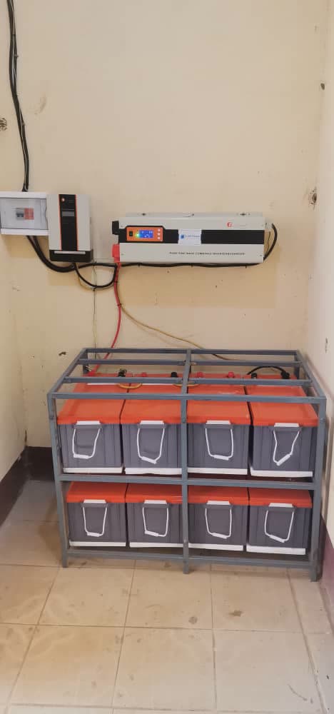 Upcycled solar panels at the CSI of Linté, Yoko: site photo 4