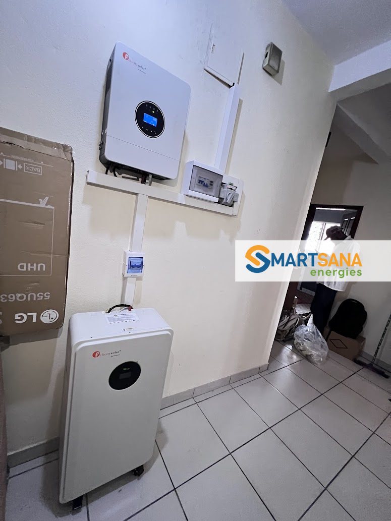Backup system installed in the home